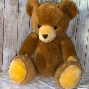VTG MCM BALLOON‎ CLUB POSABLE JOINTED BENDABLE TEDDY BEAR. 19”